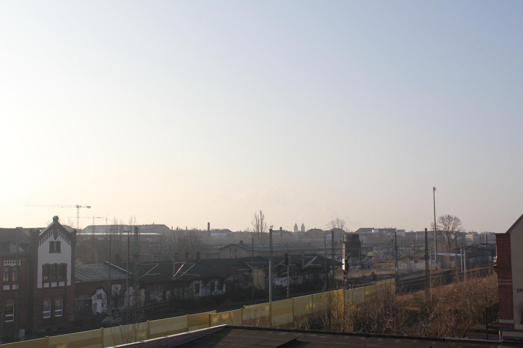 Apartment Kleine Wolke - Dachgeschoss Mit Klimaanlage Und Ausblick Leipzig